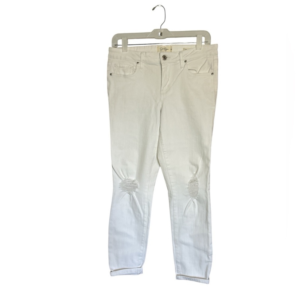 Jessica Simpson White Skinny Jeans